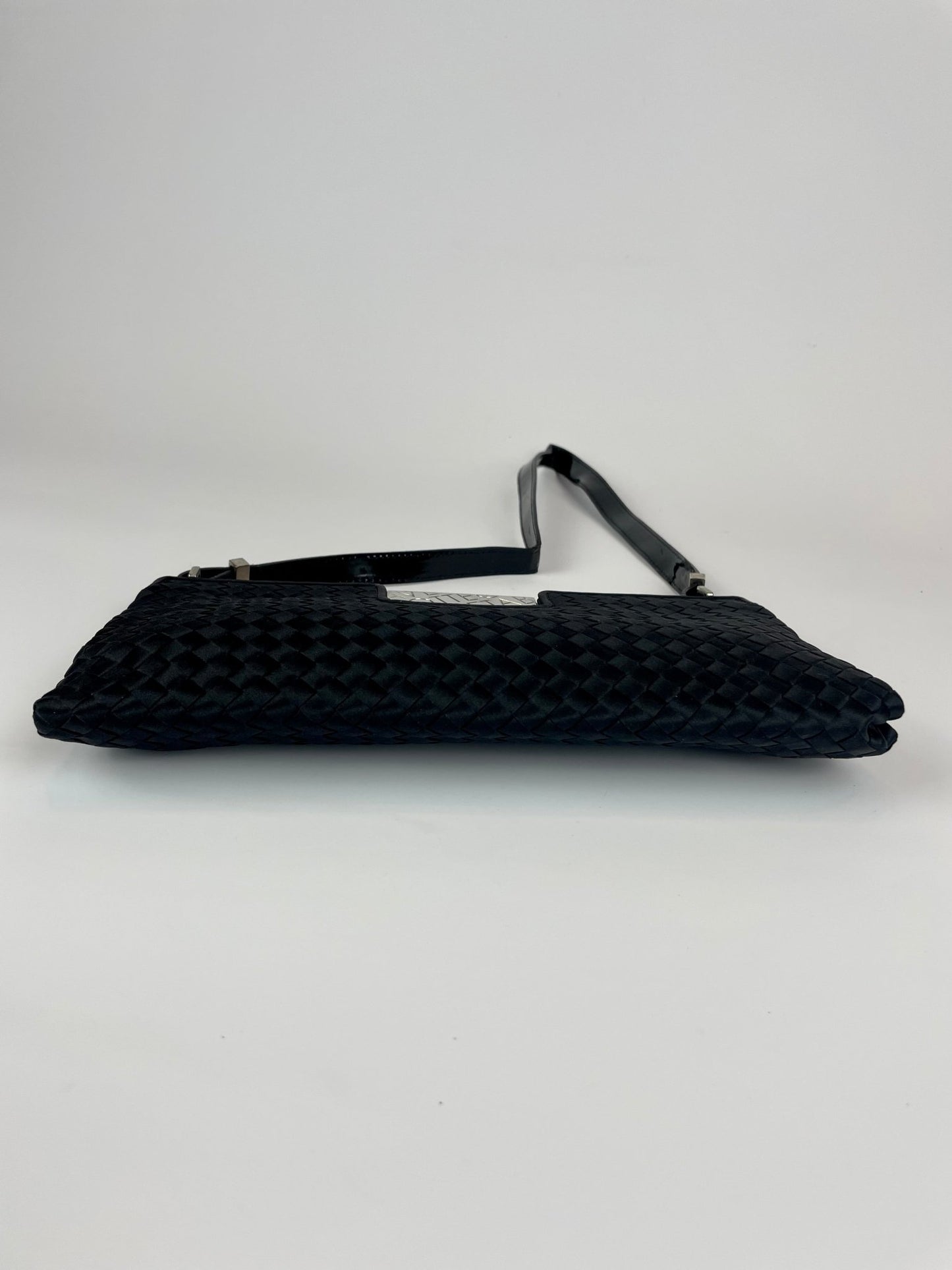 The Vintage Bag Bottega Veneta Sort Skuldertaske