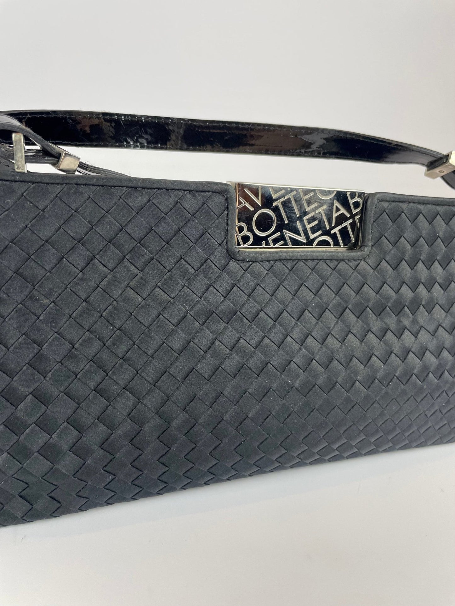 The Vintage Bag Bottega Veneta Sort Skuldertaske