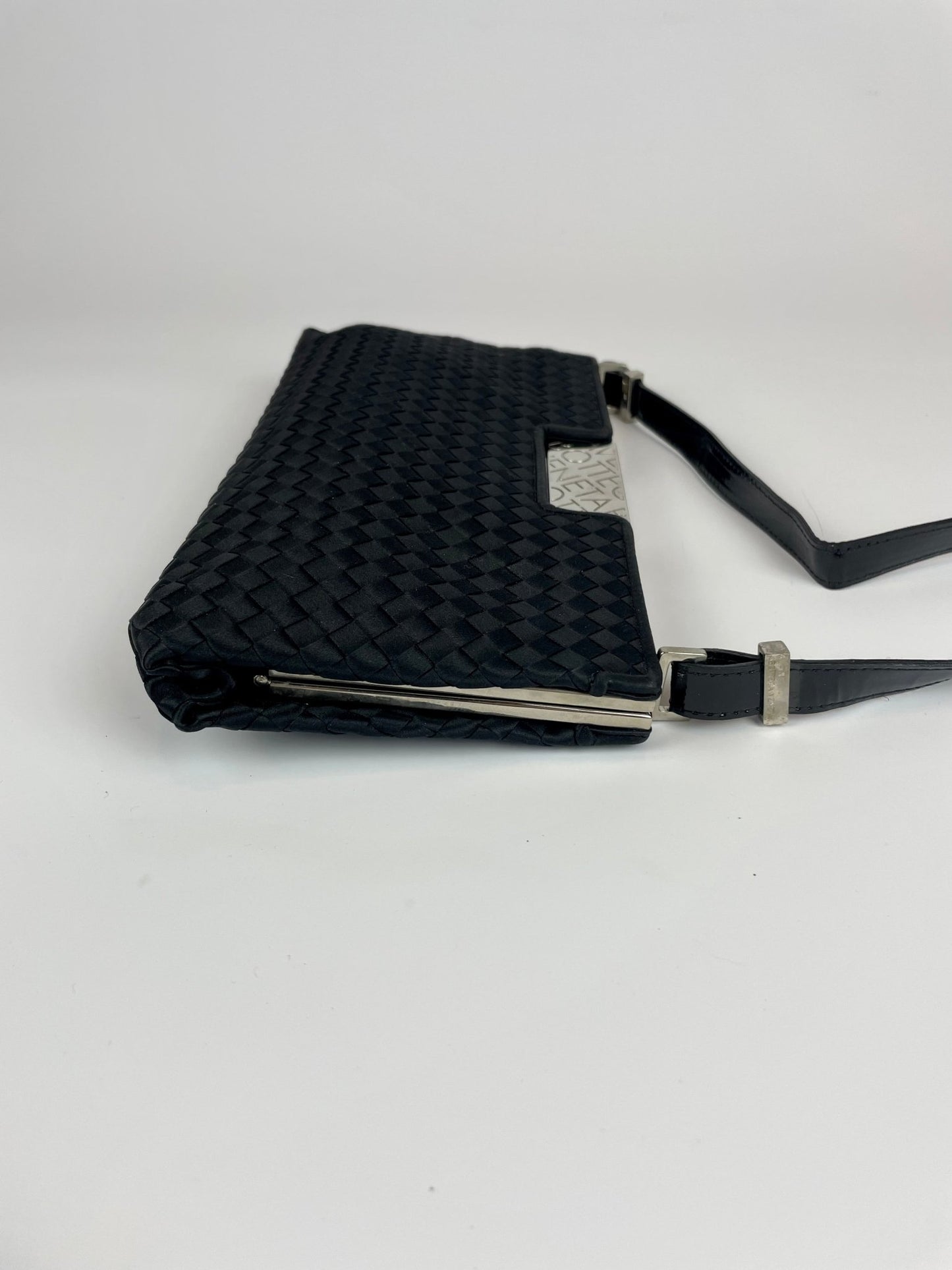 The Vintage Bag Bottega Veneta Sort Skuldertaske