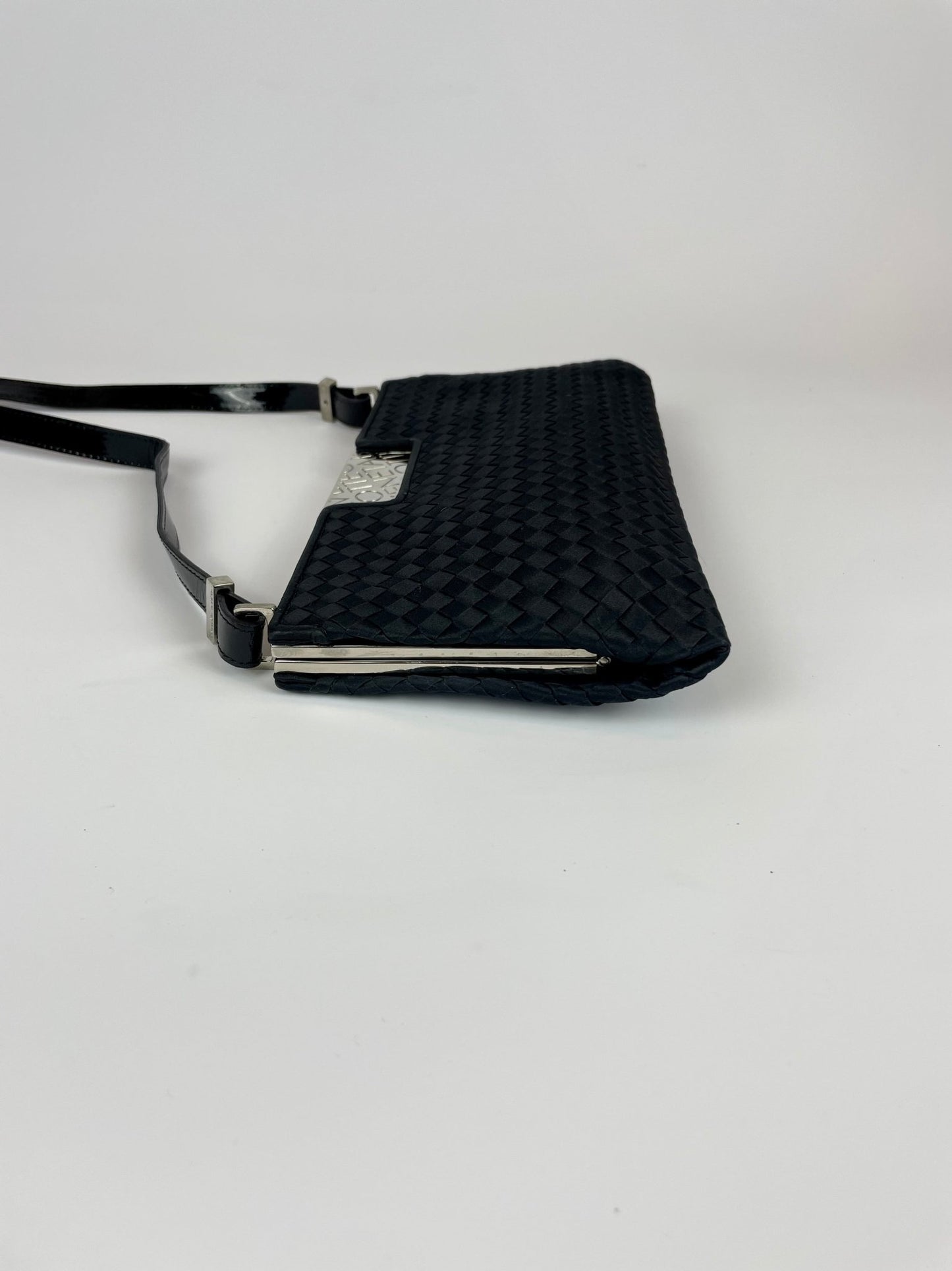 The Vintage Bag Bottega Veneta Sort Skuldertaske
