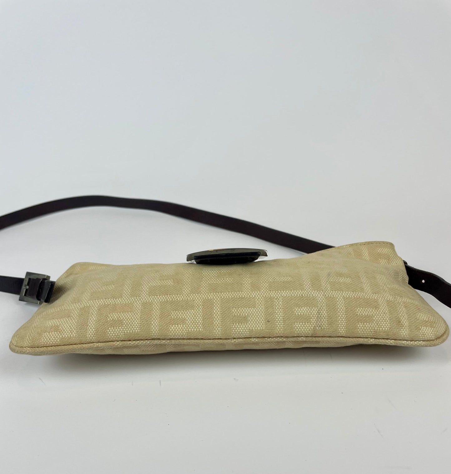 The Vintage Bag Fendi Zucca Monogram Skuldertaske
