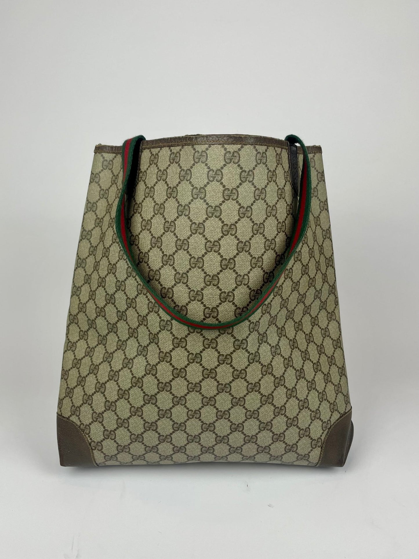 The Vintage Bag Gucci Sherry Line Tote