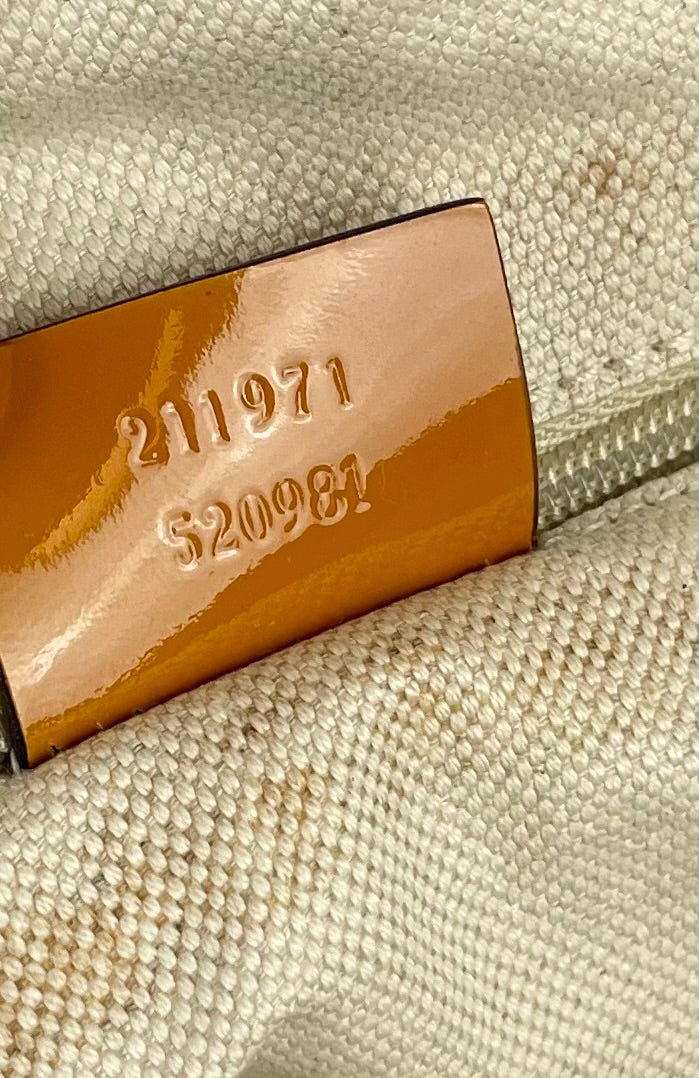 The Vintage Bag Gucci Sherry Line Tote