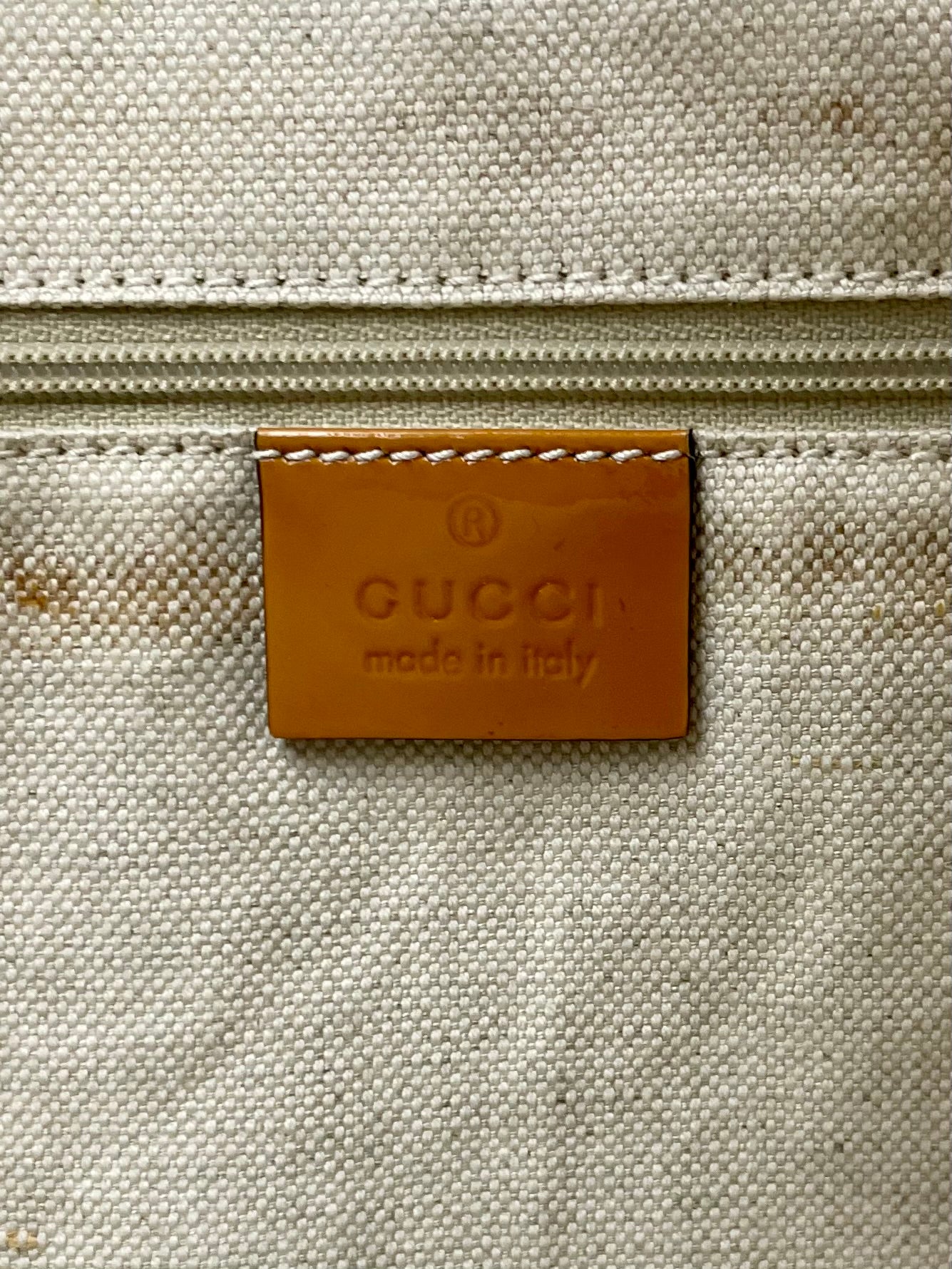 The Vintage Bag Gucci Sherry Line Tote