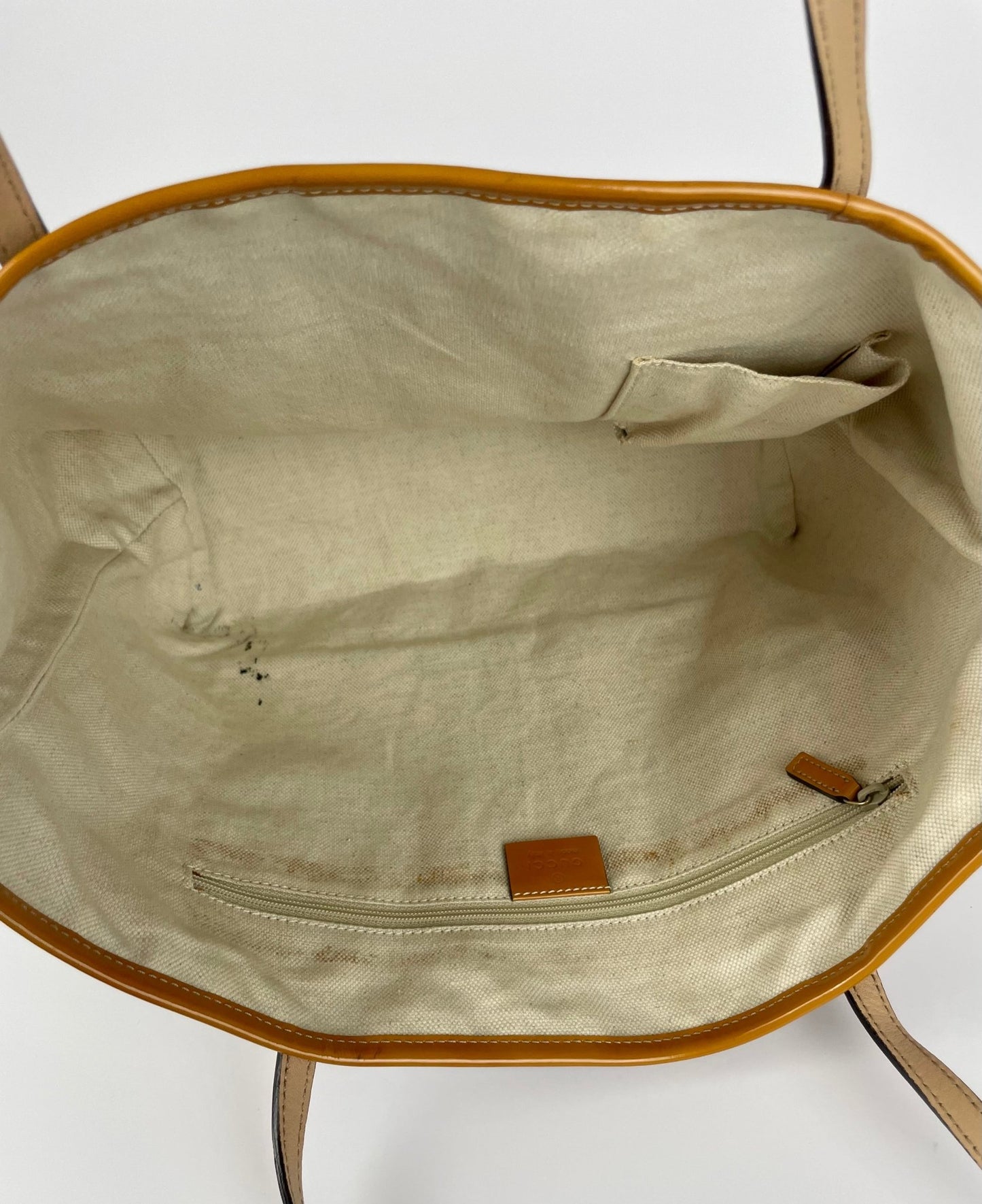 The Vintage Bag Gucci Sherry Line Tote