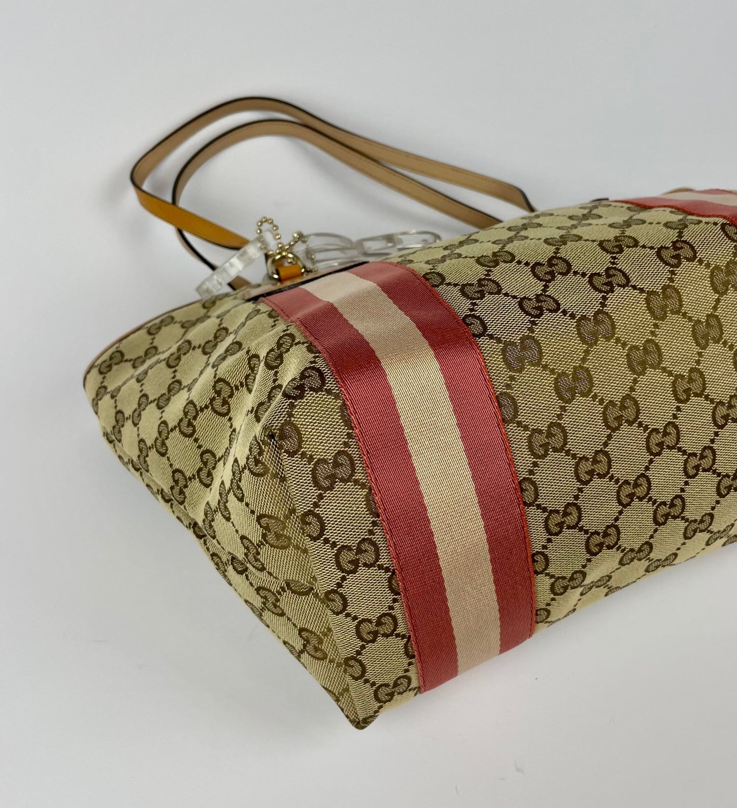 The Vintage Bag Gucci Sherry Line Tote