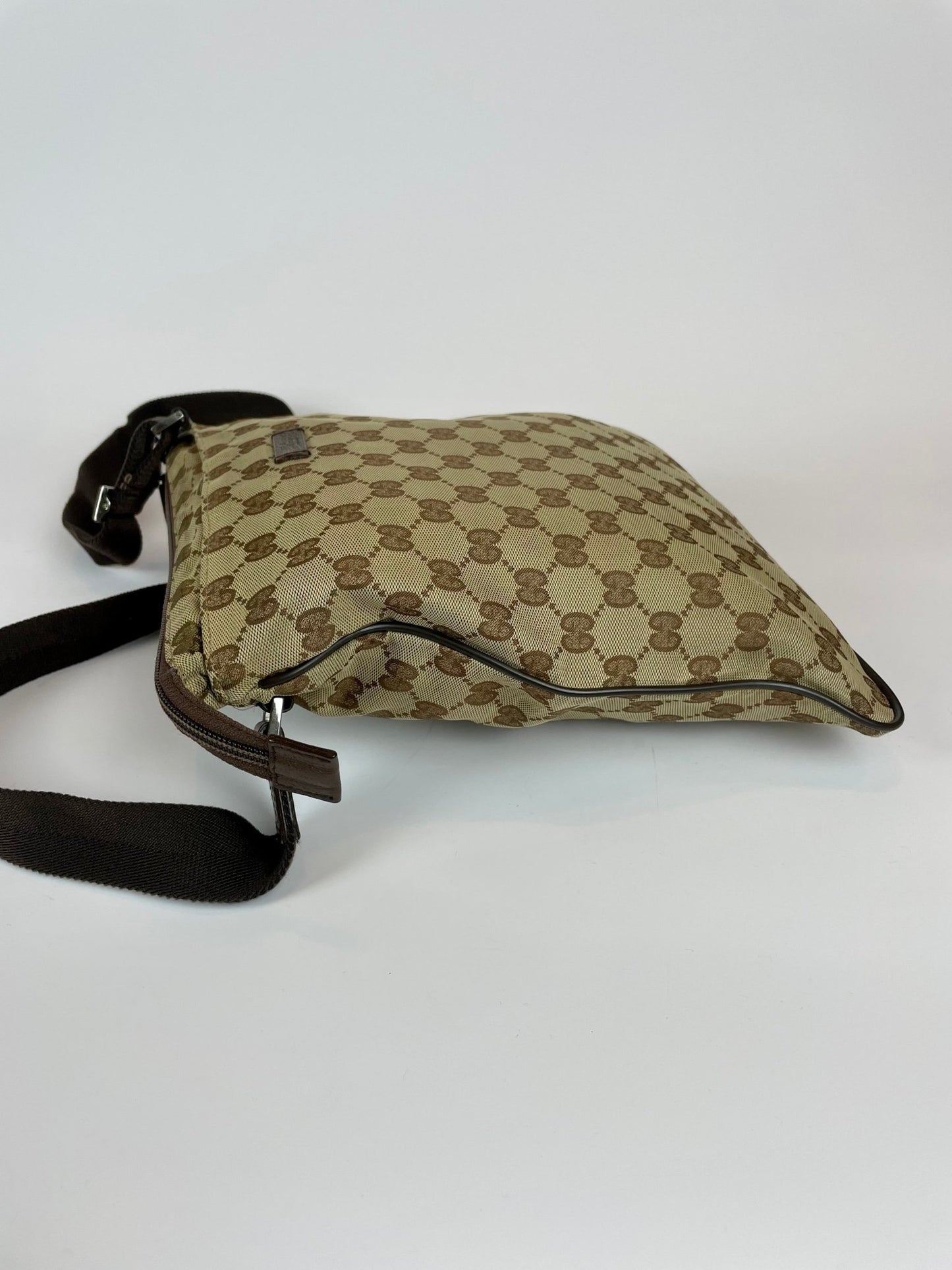 The Vintage Bag Gucci GG Monogram Crossbody Bag