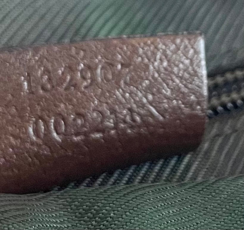 The Vintage Bag Gucci GG Monogram Crossbody Bag