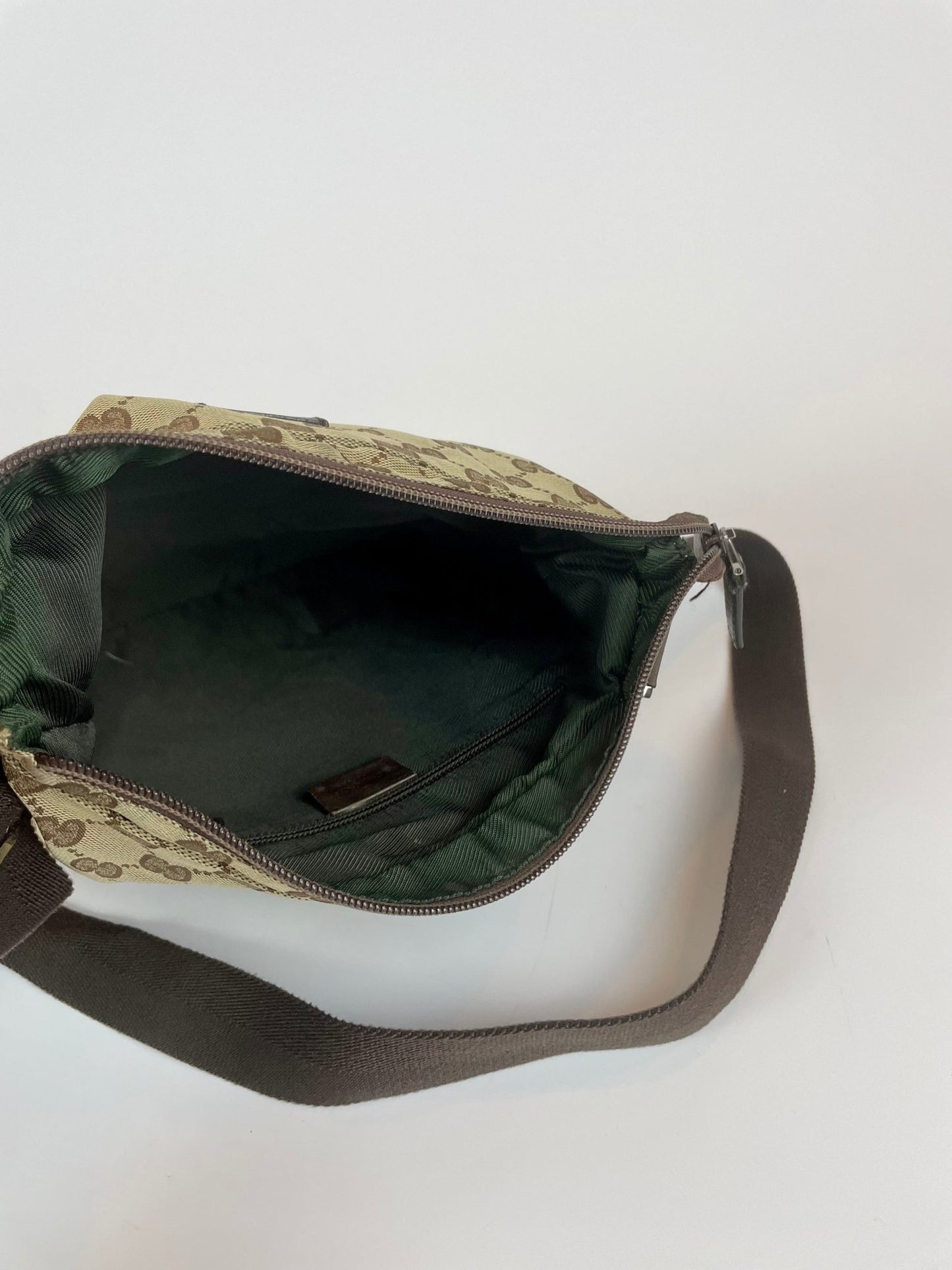 The Vintage Bag Gucci GG Monogram Crossbody Bag