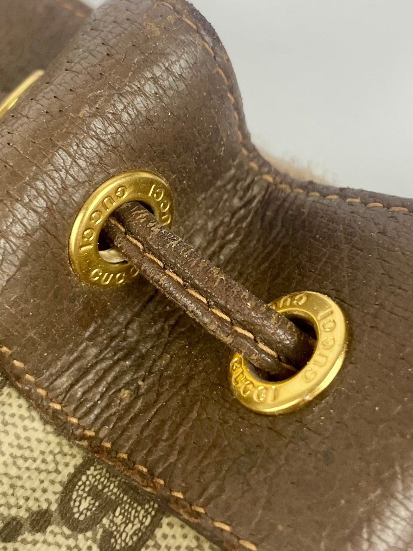 The Vintage Bag Gucci GG Monogram Mulepose