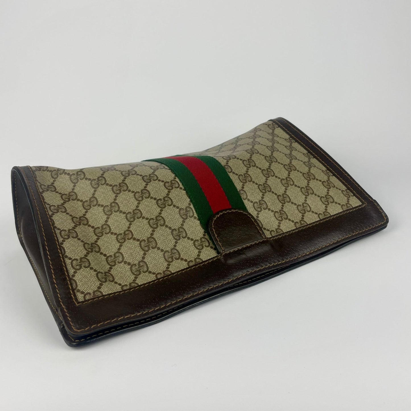 The Vintage Bag Gucci Sherry Line Clutch