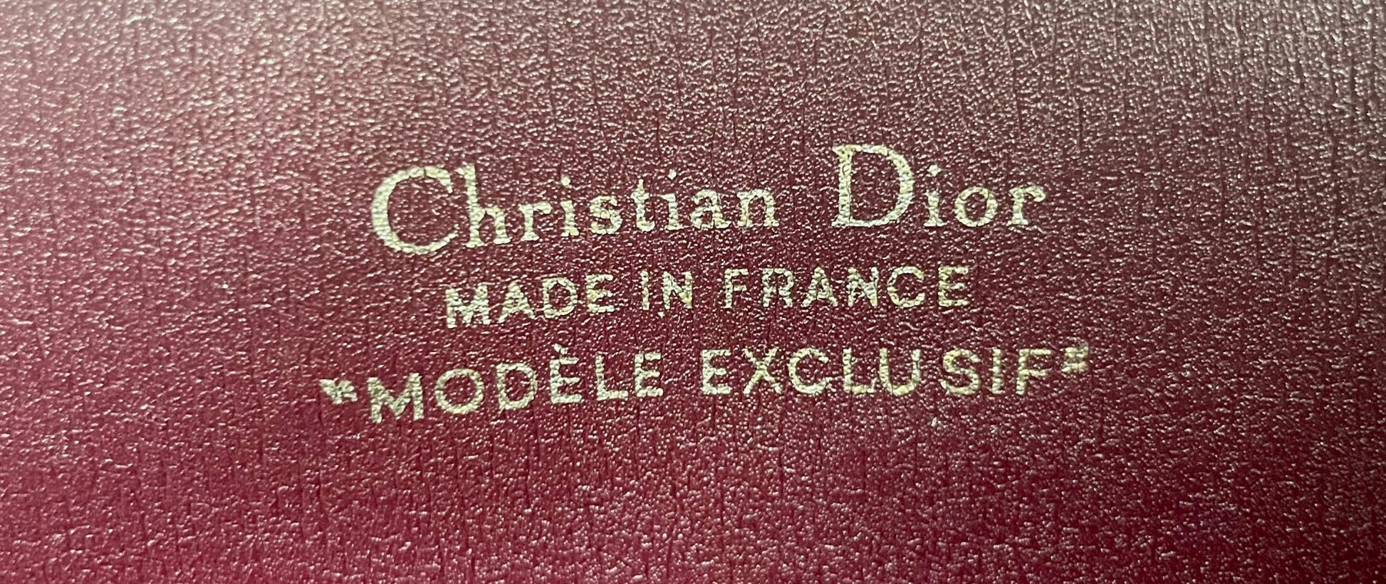 Christian DIor Clutch - Vintage Vogue - clutch - Christian Dior clutch vintage tasker og designer tasker