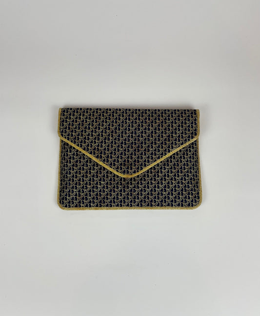 Christian Dior - Vintage Vogue - clutch - Monogram clutch vintage tasker og designer tasker