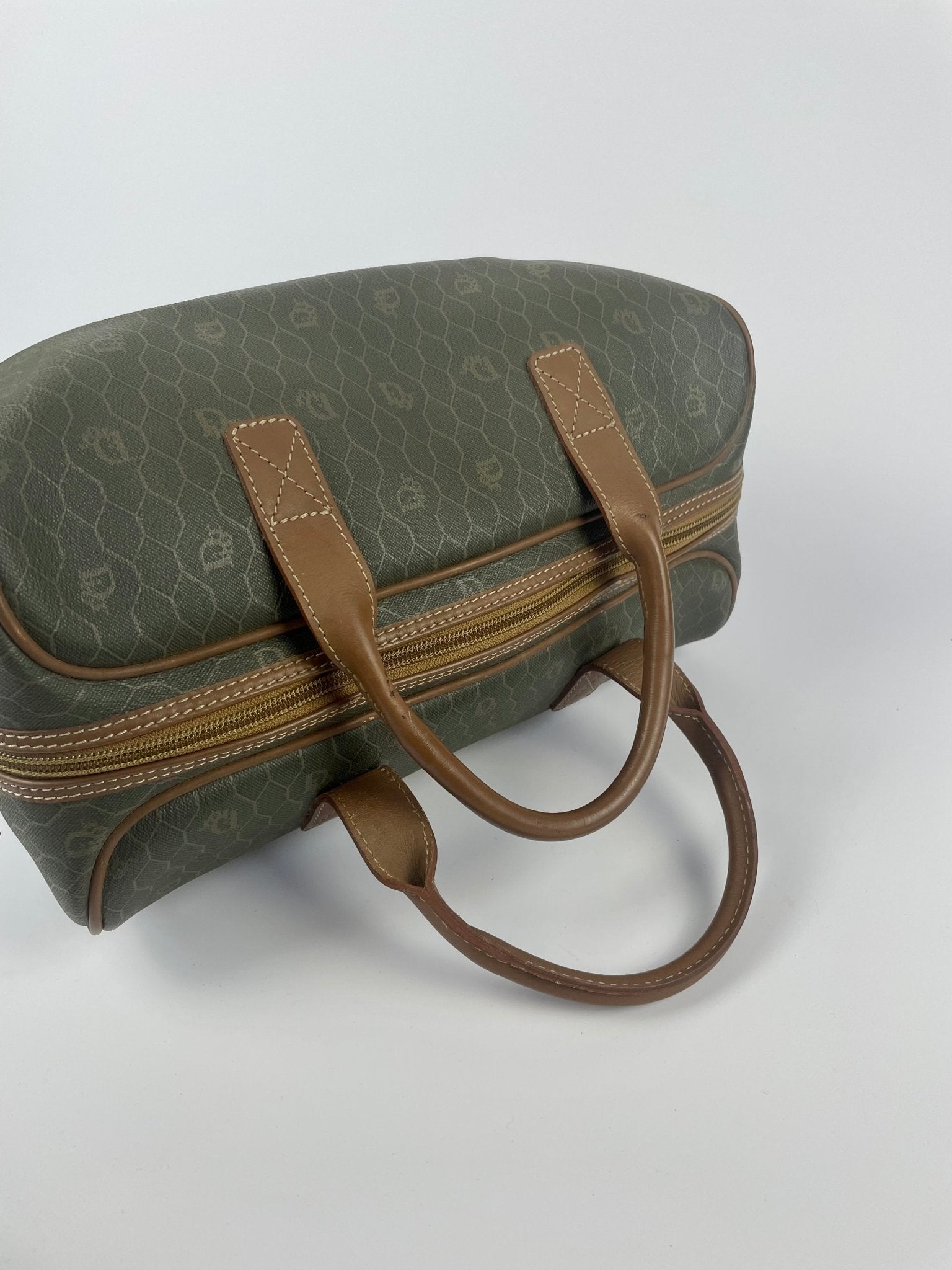 The Vintage Bag Christian Dior Honeycomb Boston