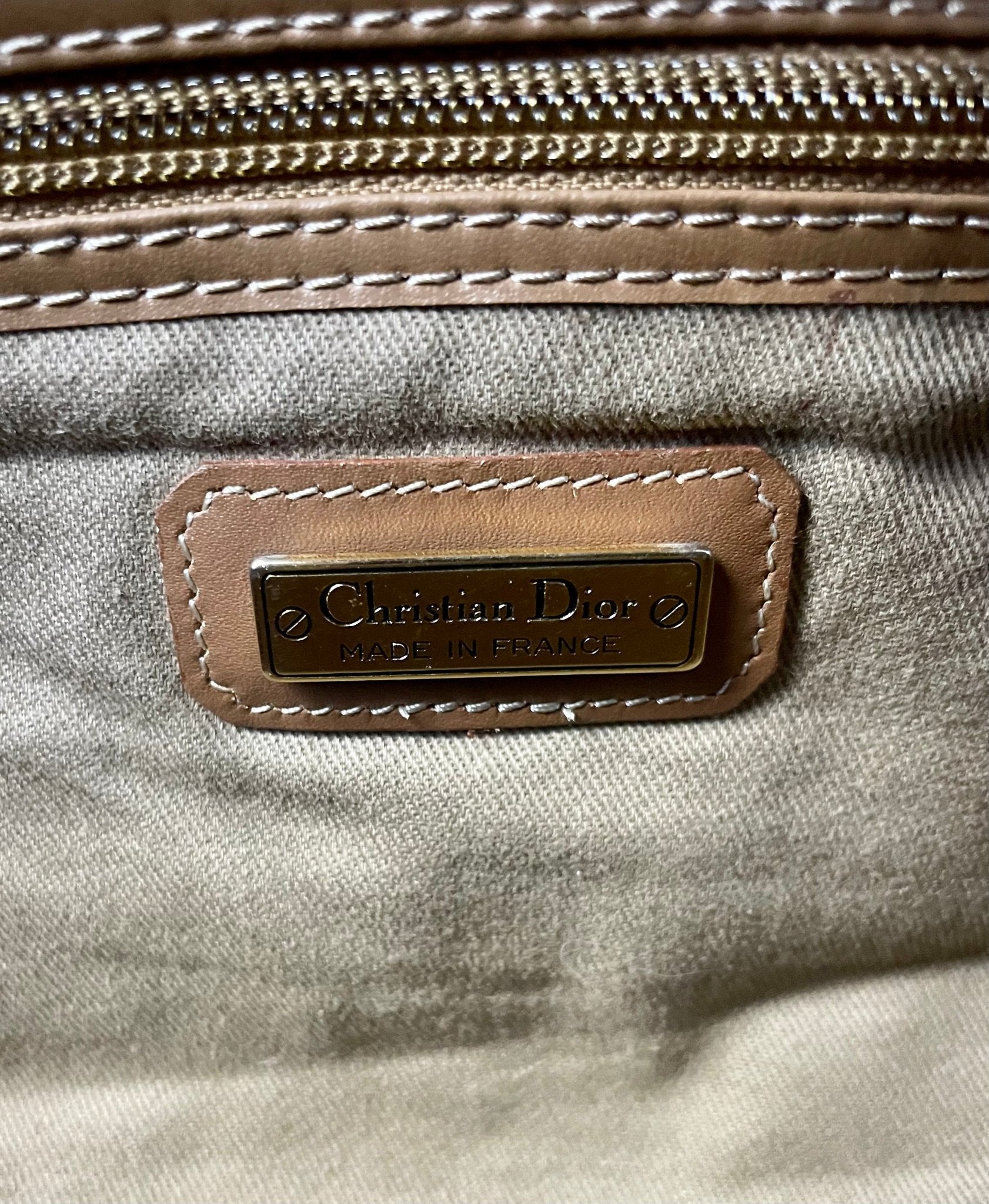 The Vintage Bag Christian Dior Honeycomb Boston