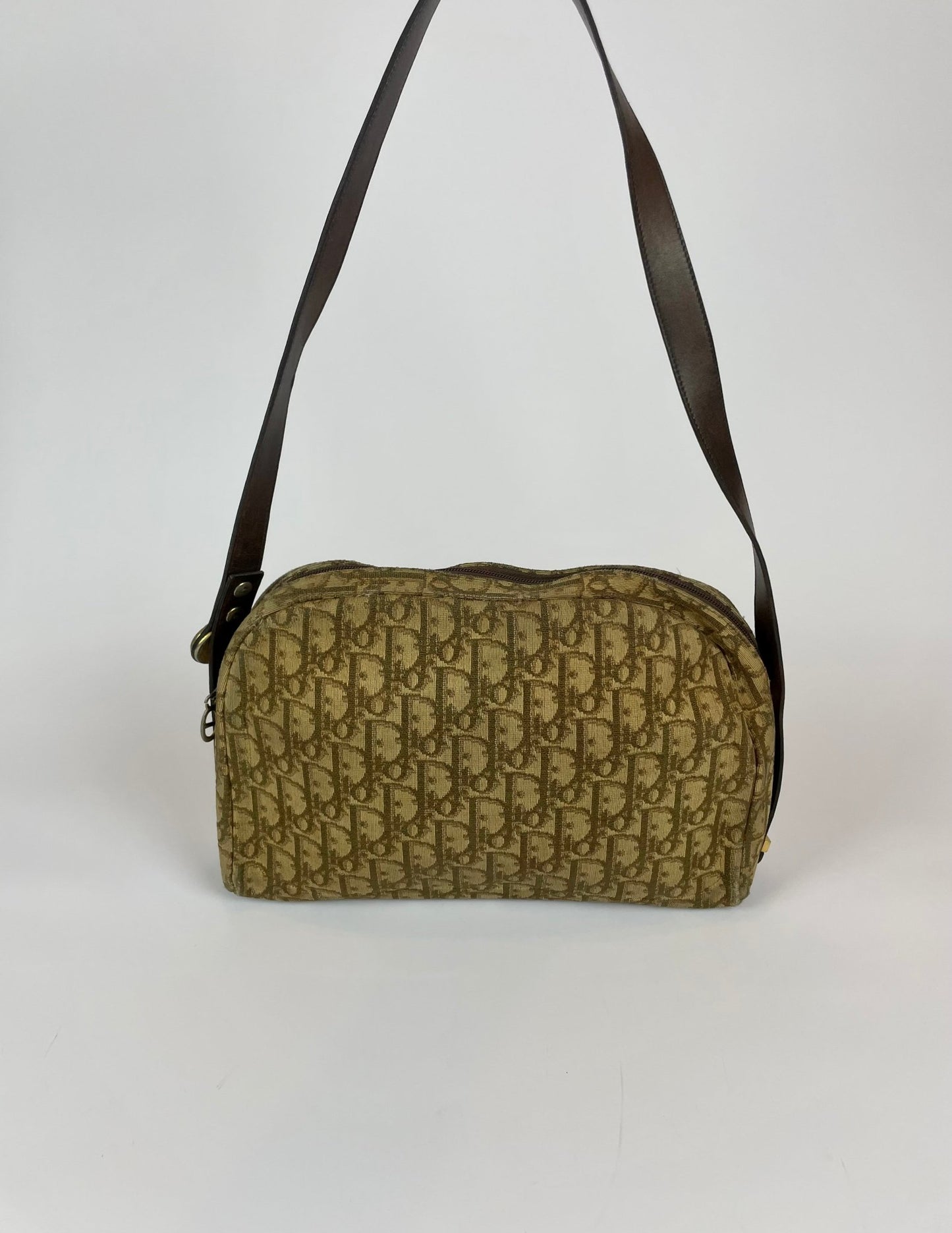 The Vintage Bag Christian Dior Monogram Skuldertaske