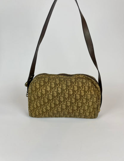 The Vintage Bag Christian Dior Monogram Skuldertaske