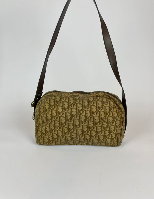 Christian Dior - Vintage Vogue - skuldertasker - Dior monogram skuldertaske vintage tasker og designer tasker