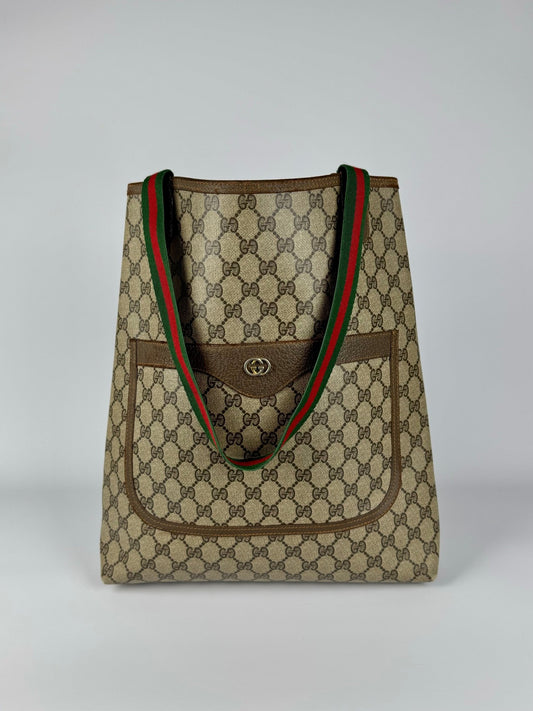 The Vintage Bag Gucci GG Tote