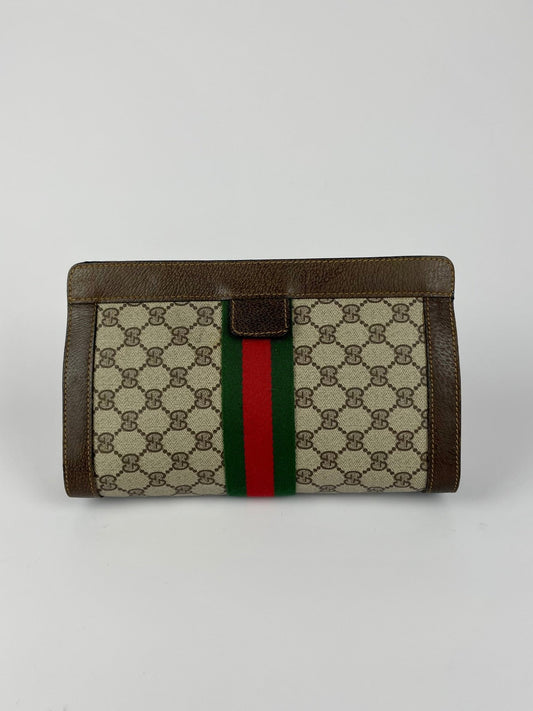 The Vintage Bag Gucci Sherry Line Clutch