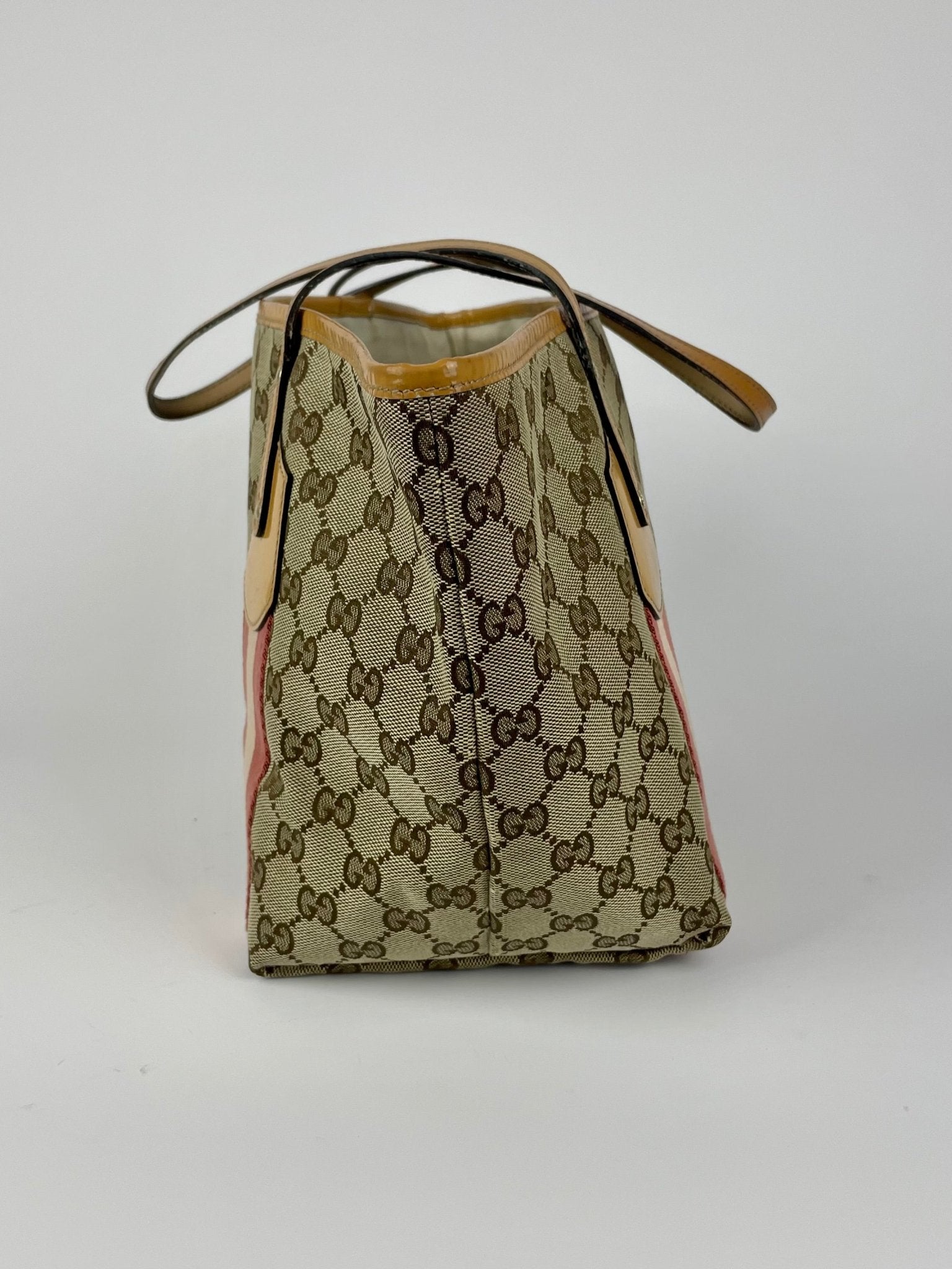 The Vintage Bag Gucci Sherry Line Tote