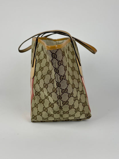 The Vintage Bag Gucci Sherry Line Tote