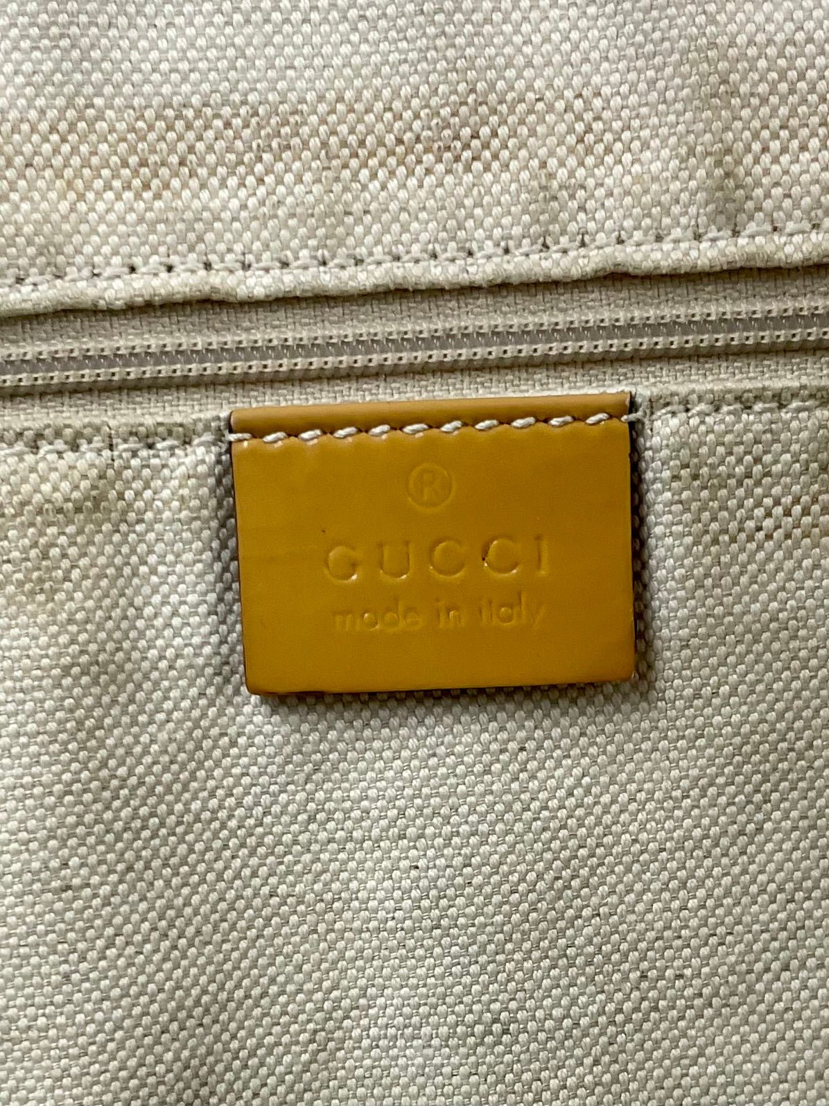 The Vintage Bag Gucci Sherry Line Tote