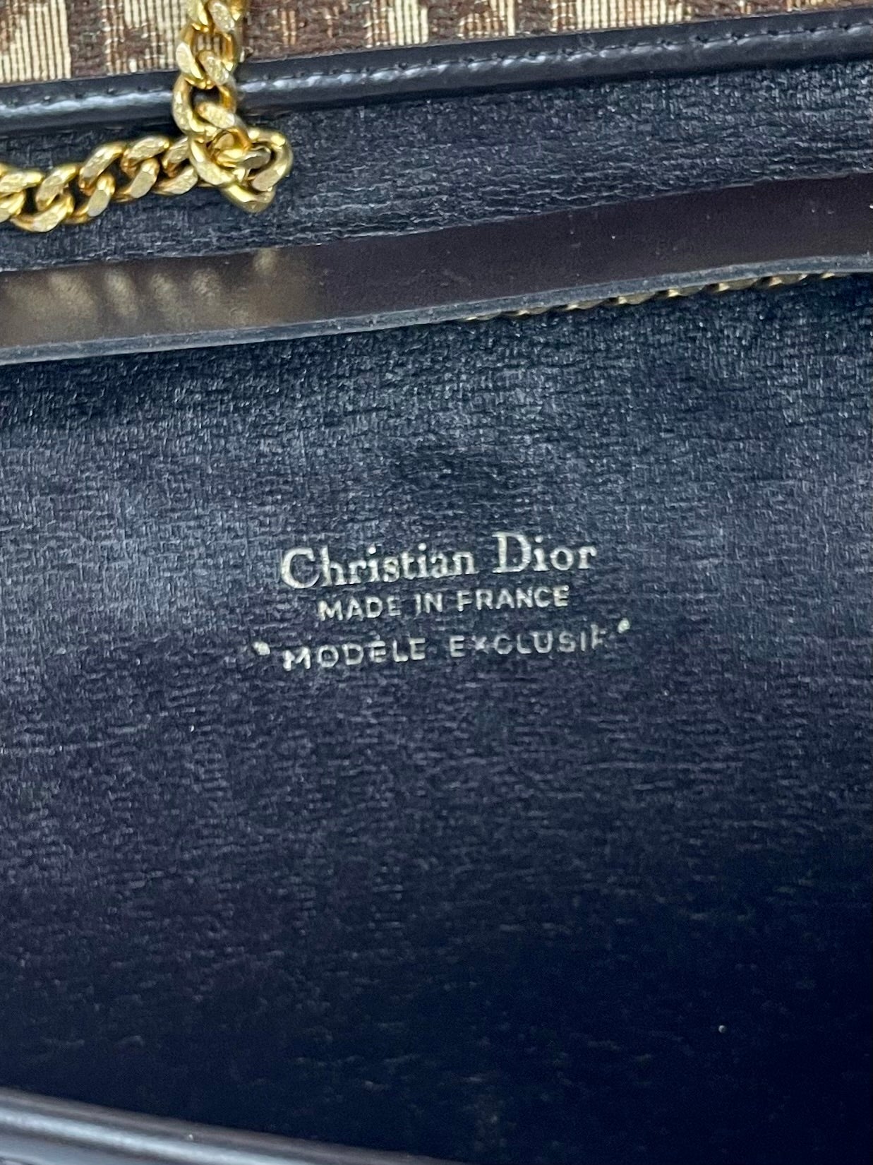 The Vintage Bag Christian Dior Trotter Skuldertaske
