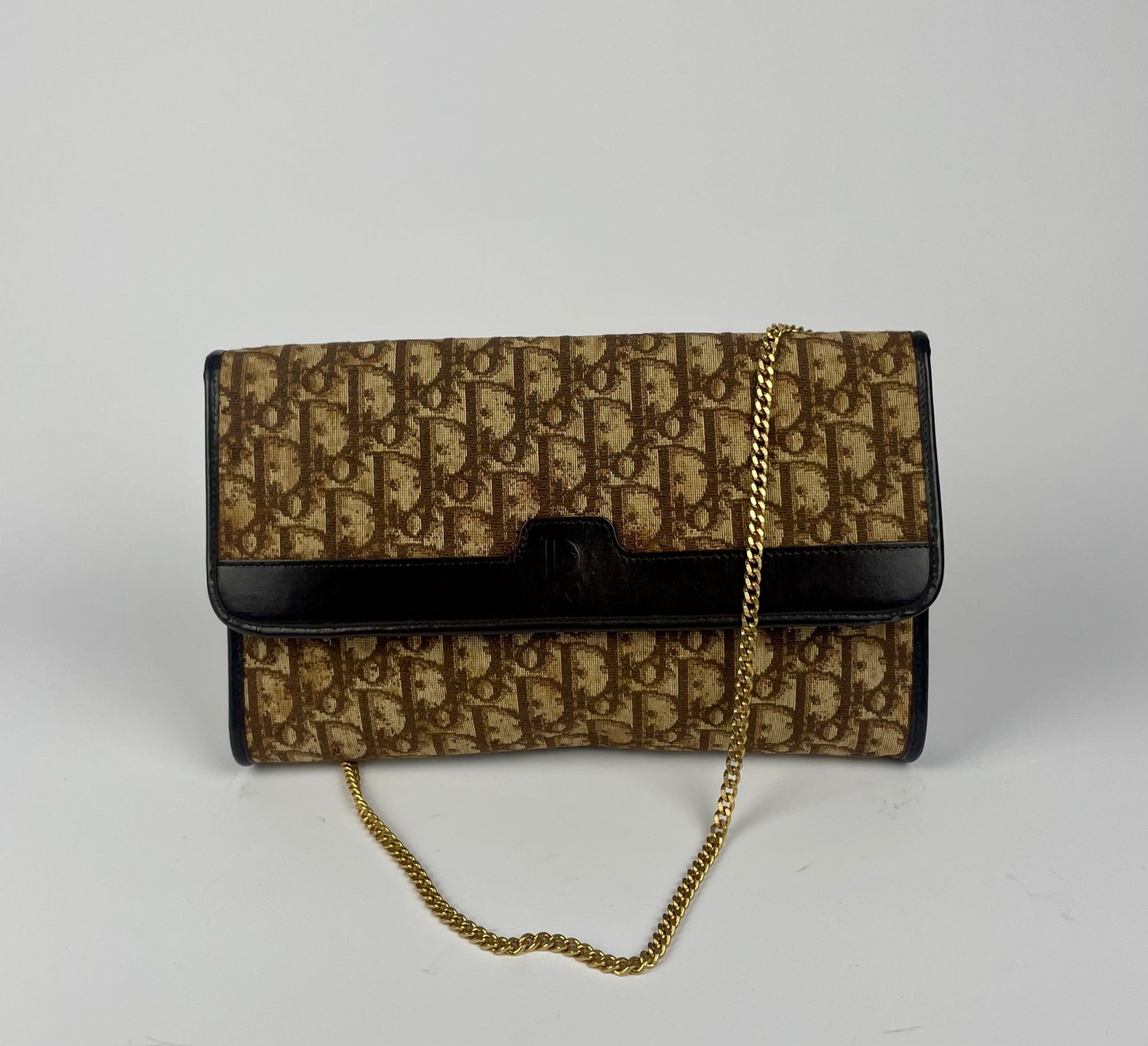The Vintage Bag Christian Dior Trotter Skuldertaske