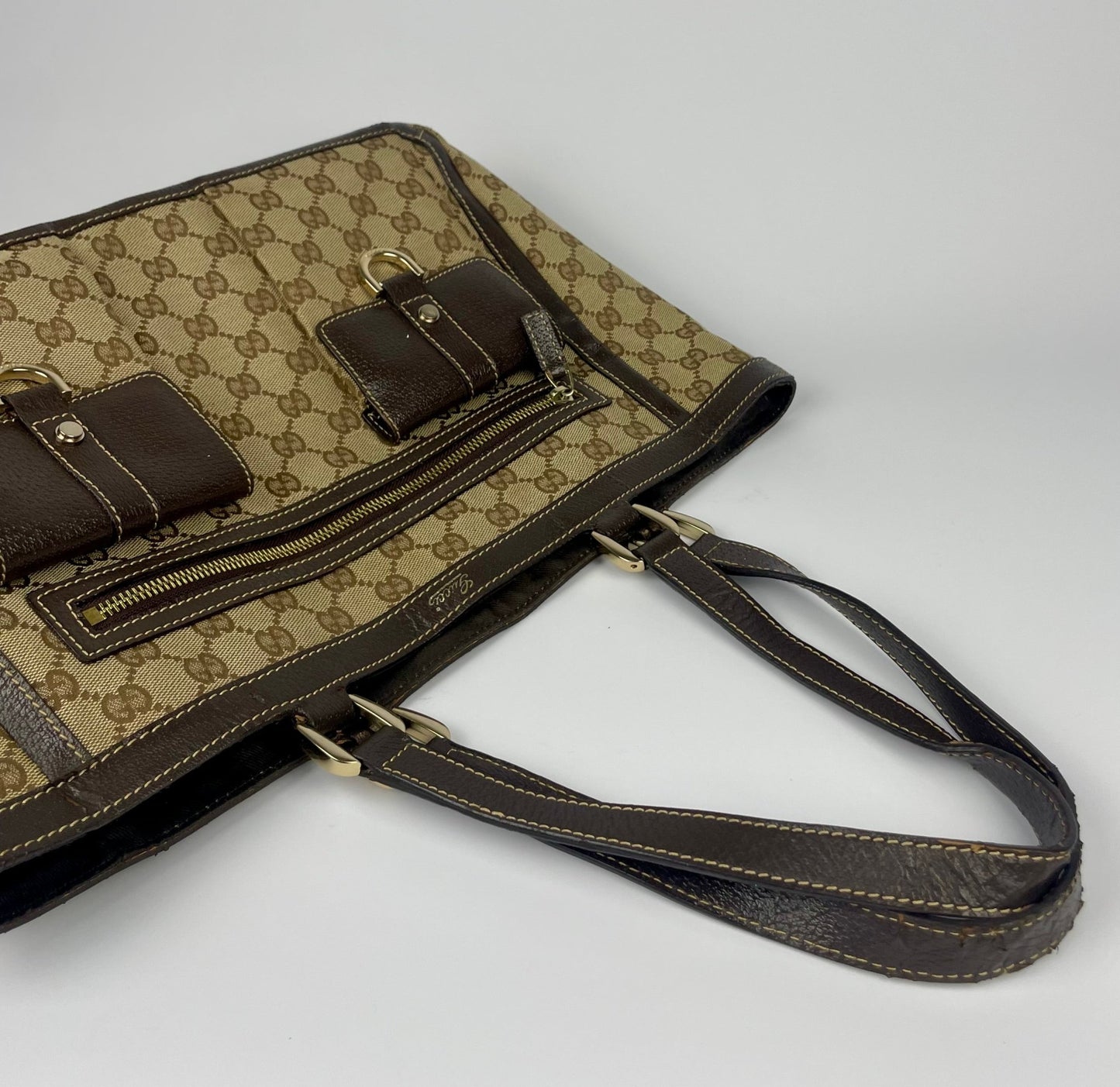 The Vintage Bag Gucci Abbey Skuldertaske