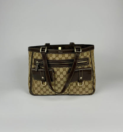 The Vintage Bag Gucci Abbey Skuldertaske