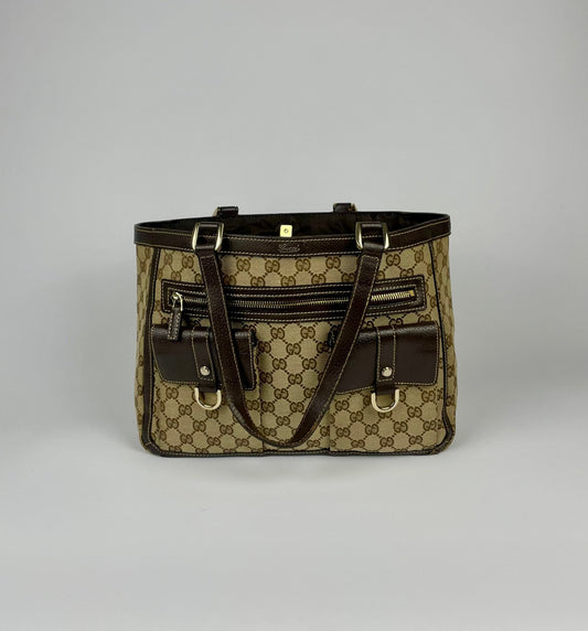 The Vintage Bag Gucci Abbey Skuldertaske