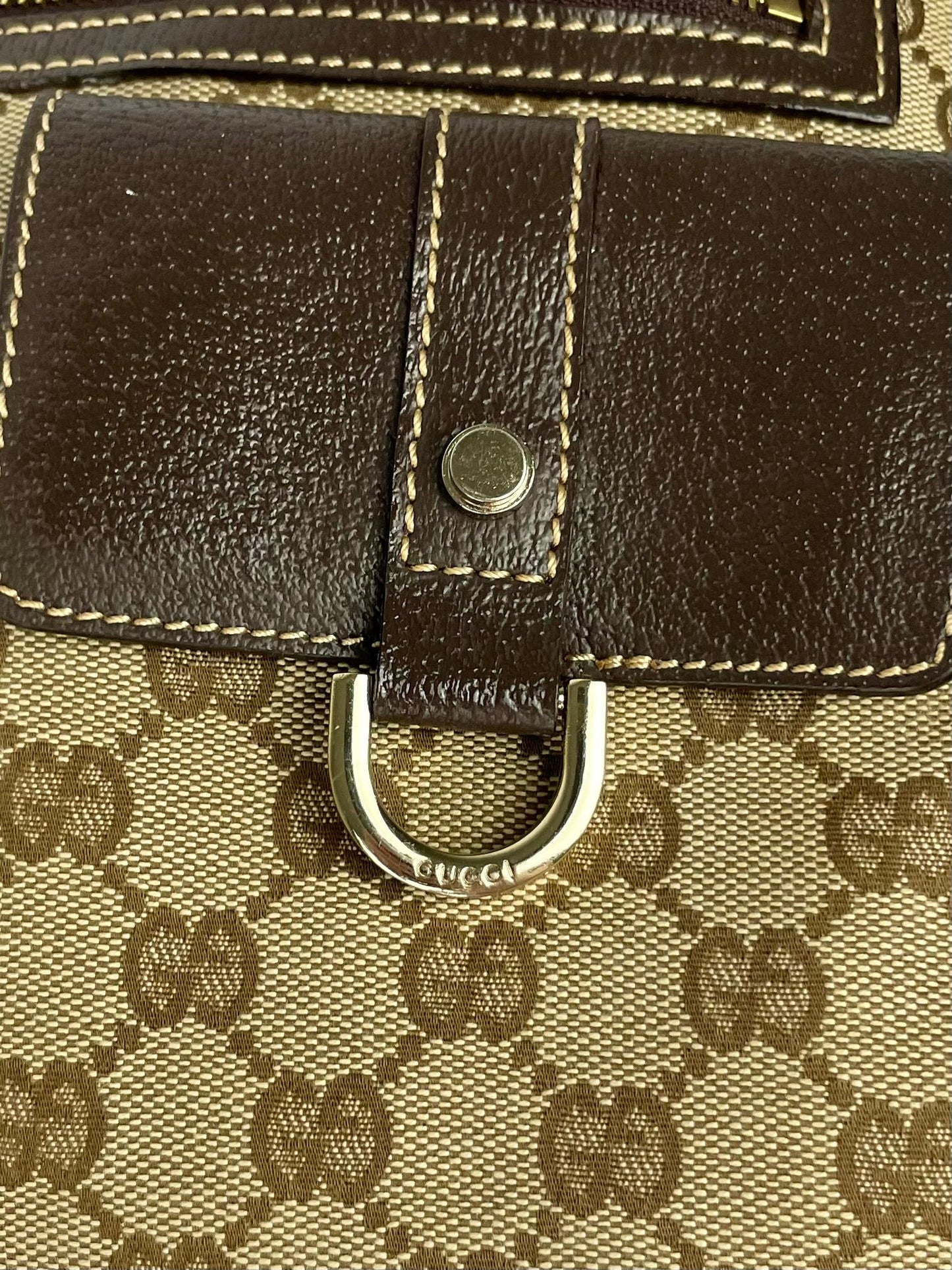 The Vintage Bag Gucci Abbey Skuldertaske