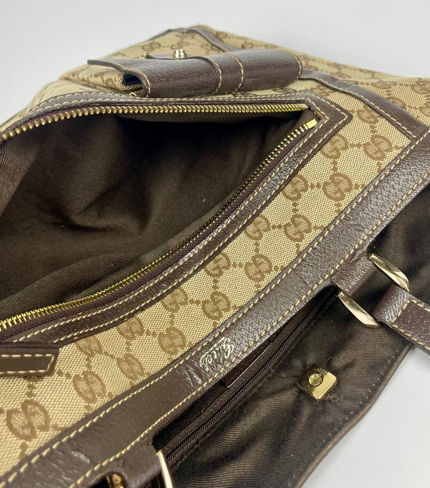 The Vintage Bag Gucci Abbey Skuldertaske