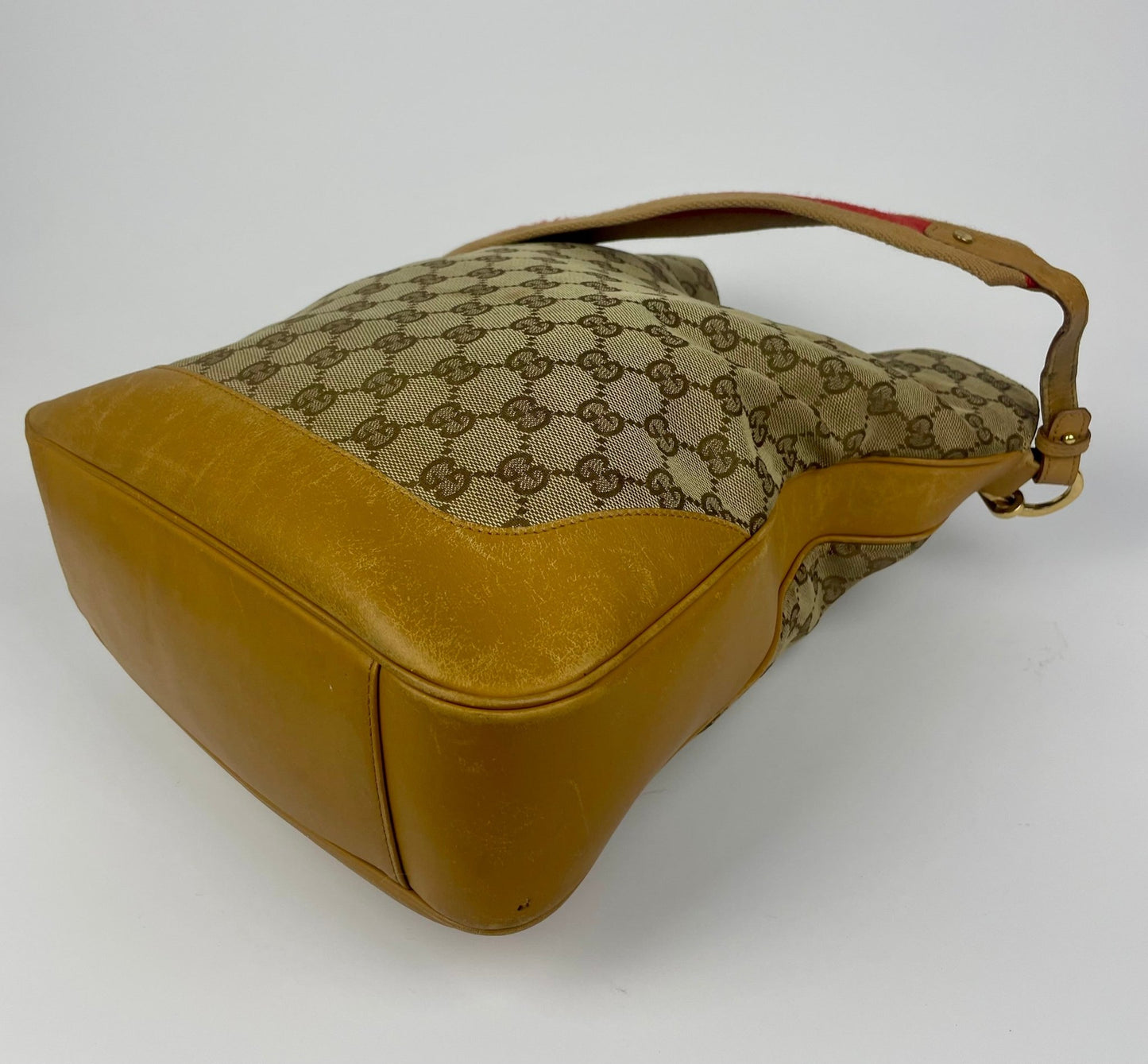 The Vintage Bag Gucci Bamboo Sherry Line Skuldertaske