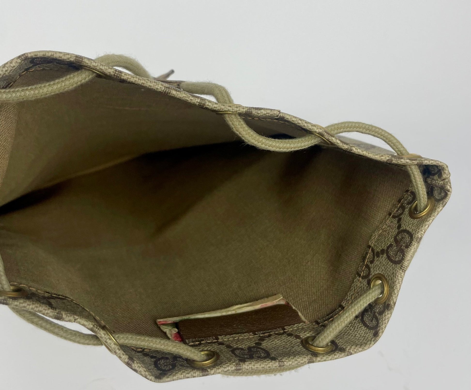 The Vintage Bag Gucci Drawstring Taske