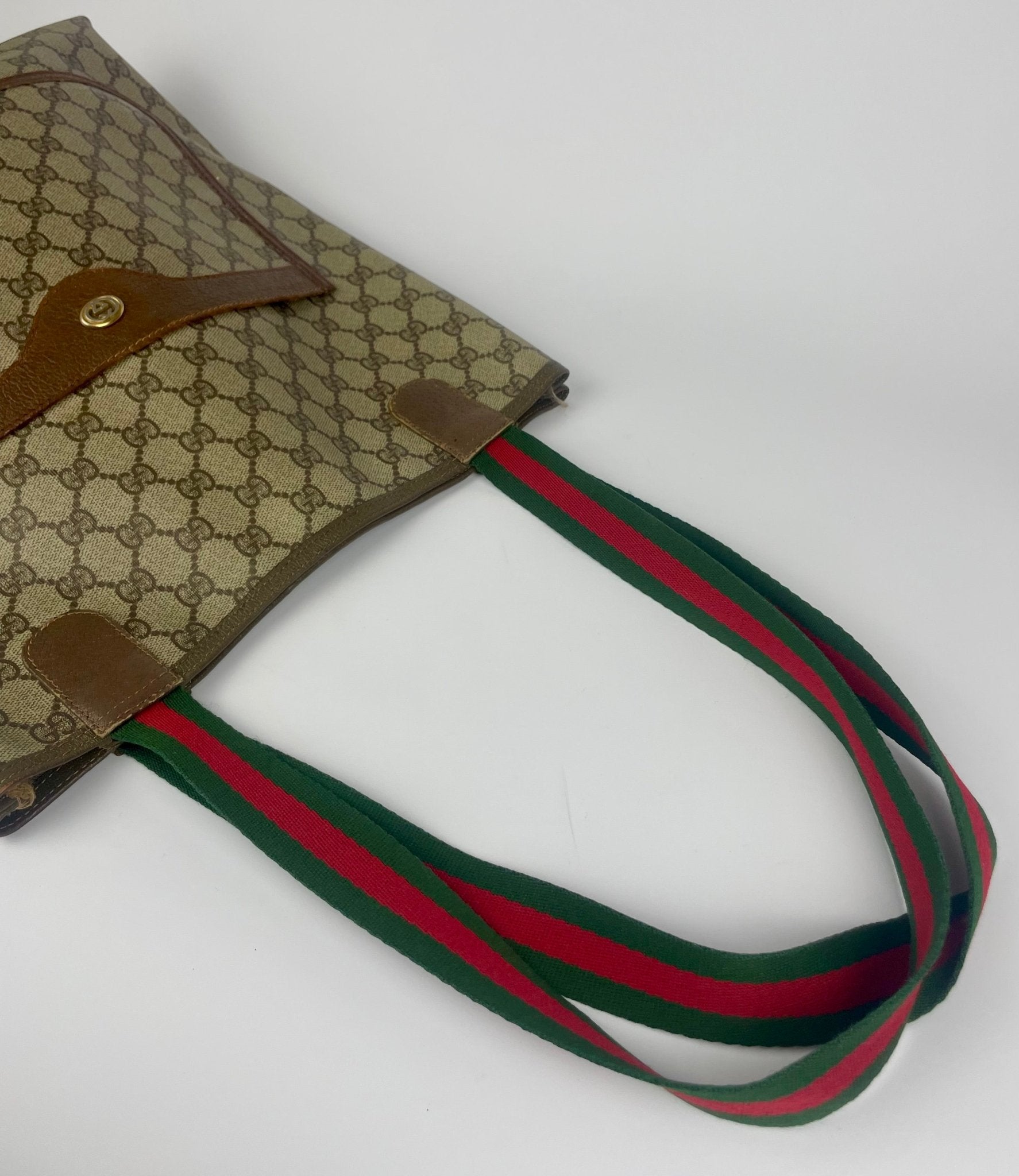 The Vintage Bag Gucci GG Monogram Tote