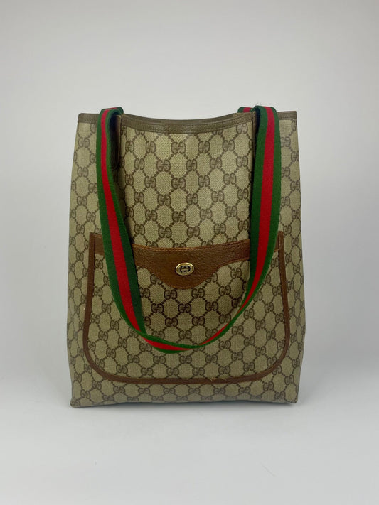 The Vintage Bag Gucci GG Monogram Tote