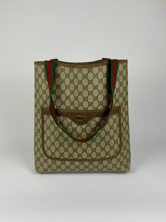The Vintage Bag Gucci GG Tote
