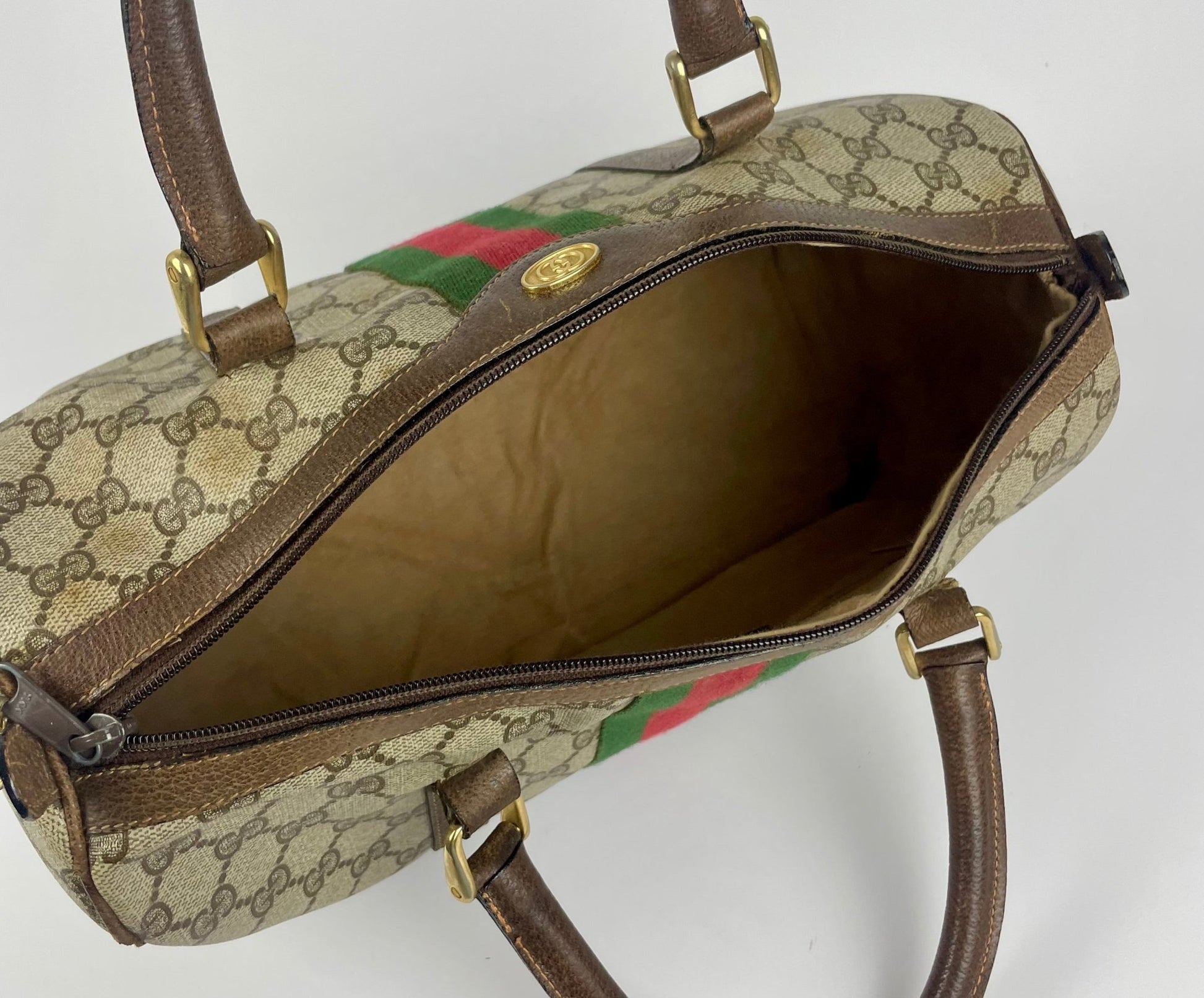 The Vintage Bag Gucci Sherry Line Boston
