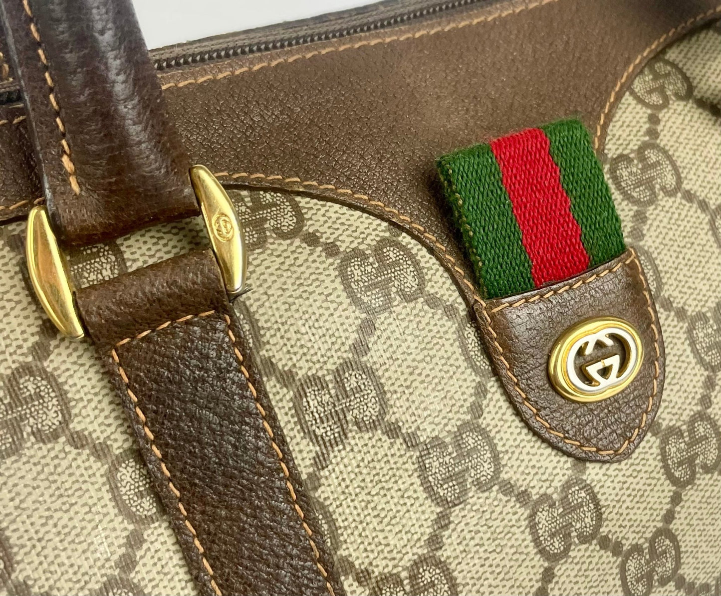 The Vintage Bag Gucci Sherry Line Boston