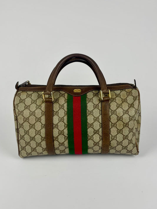 The Vintage Bag Gucci Sherry Line Boston