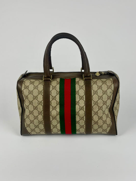 The Vintage Bag Gucci Sherry Line Boston