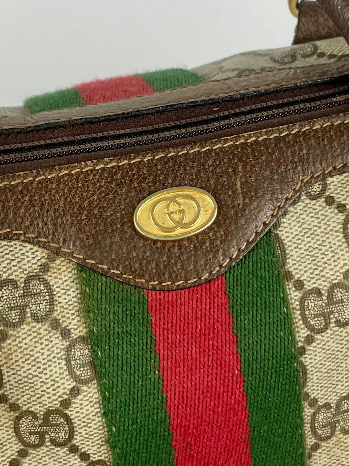 The Vintage Bag Gucci Sherry Line Boston