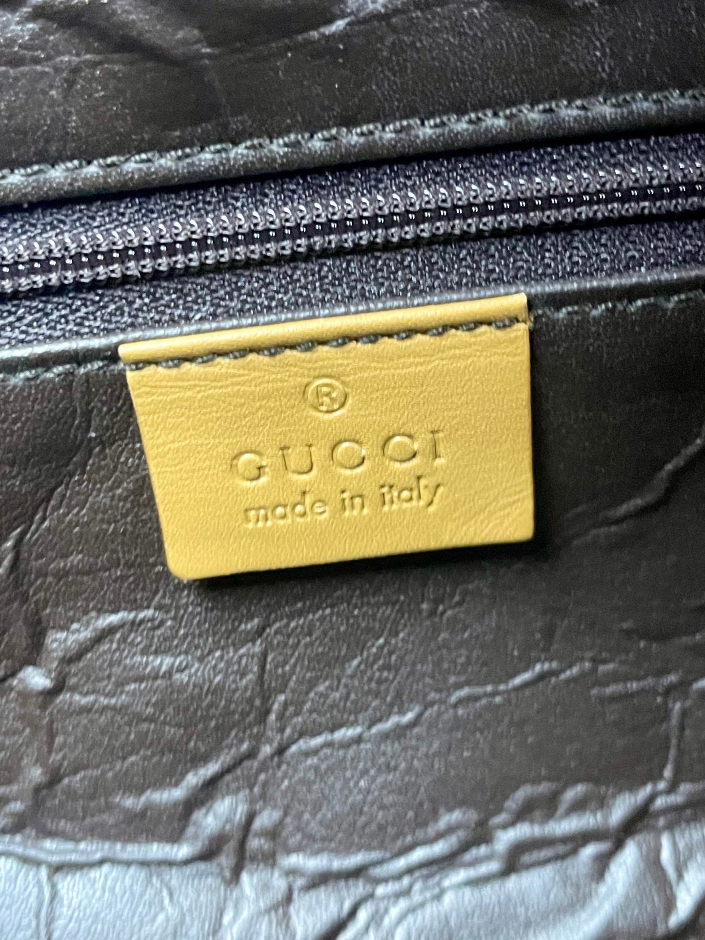 The Vintage Bag Gucci Sherry Line Boston Bag