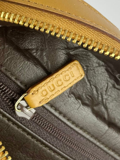 The Vintage Bag Gucci Sherry Line Boston Bag