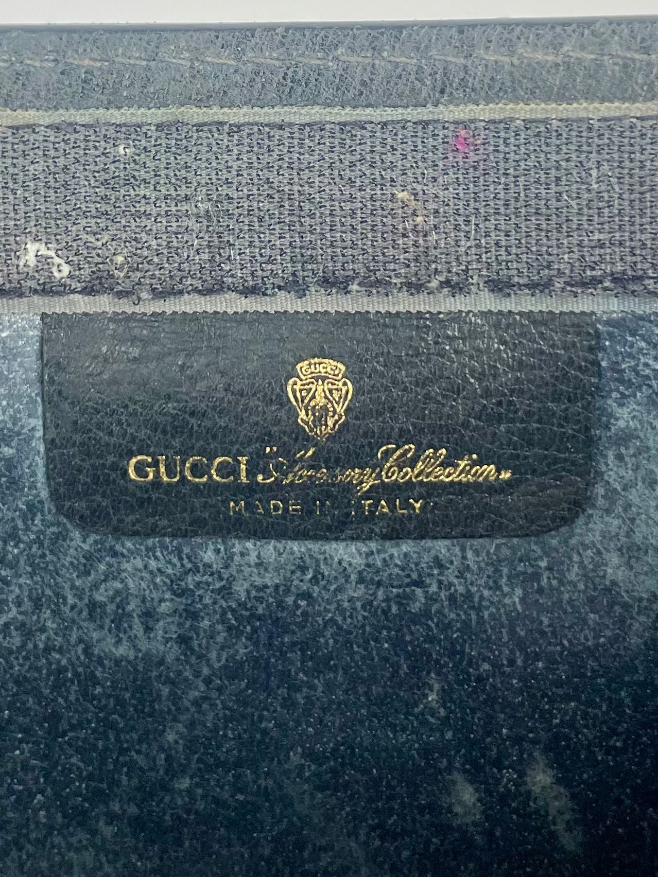 The Vintage Bag Gucci Sherry Line Clutch