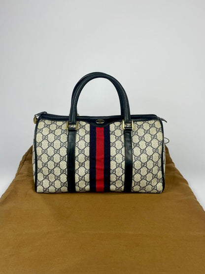 The Vintage Bag Gucci Sherry Line Mini Boston