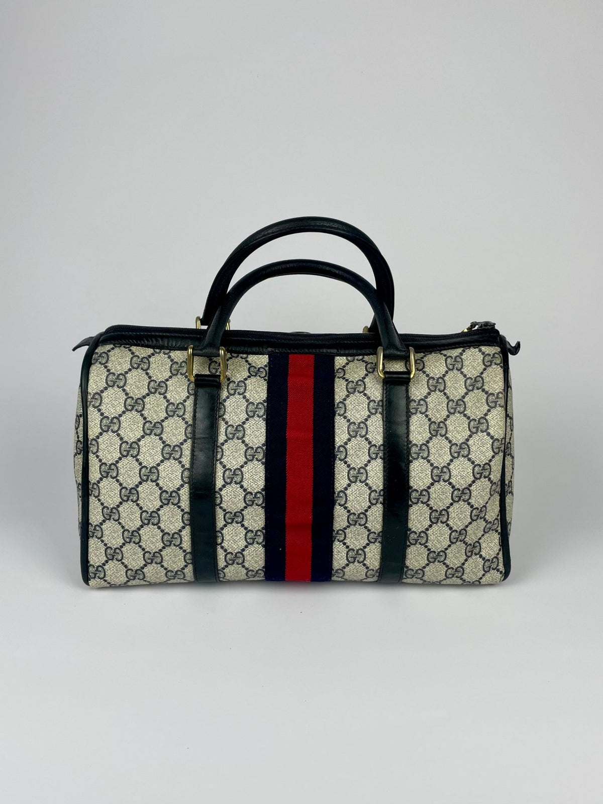The Vintage Bag Gucci Sherry Line Mini Boston