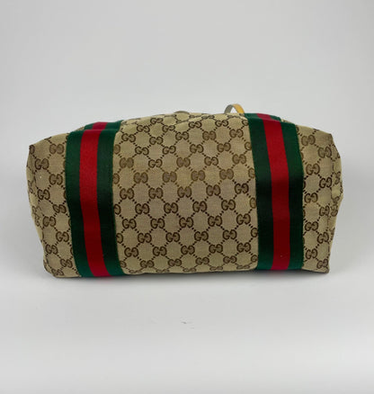 The Vintage Bag Gucci Sherry Line Shopper